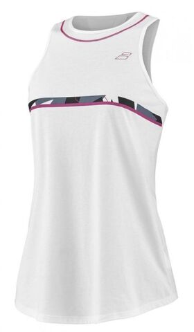 Теннисный топBabolat Aero Cotton Tank Woman - white