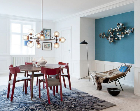 Люстра Modo Chandelier 10 Globes Black