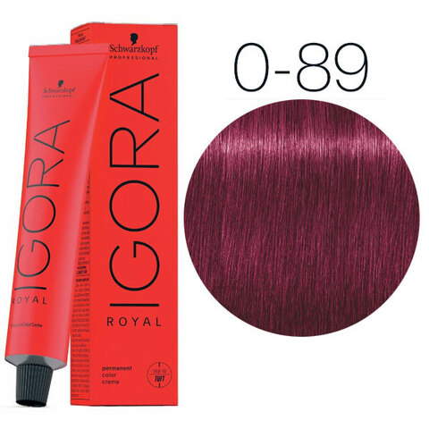 Schwarzkopf Igora Royal New 0-89 Красно-фиолетовый микстон