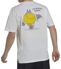 Теннисная футболка Adidas Clubhouse Ballin Tennis T-shirt - white