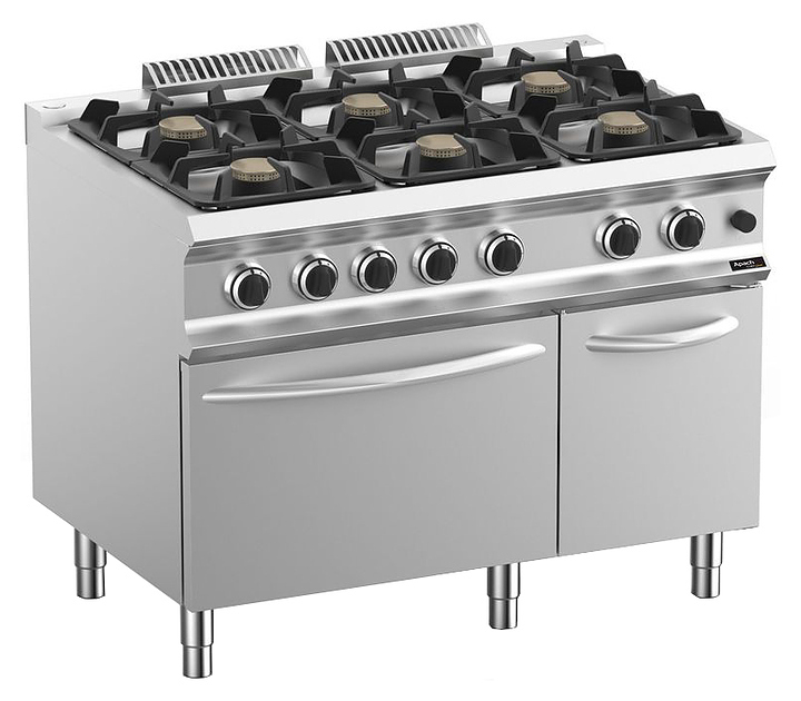 ПЛИТА ГАЗОВАЯ 900 СЕРИИ APACH CHEF LINE GLRRG129FEXXLP