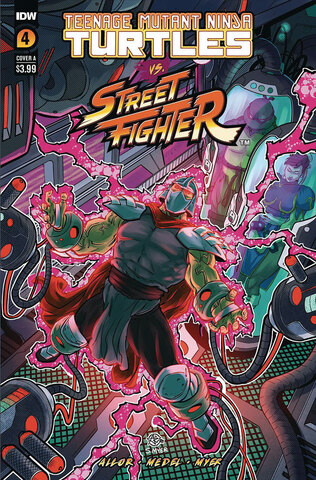 Teenage Mutant Ninja Turtles Vs Street Fighter #4 (Cover A)