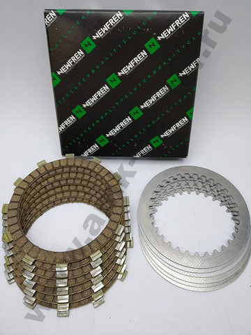 F1511AC Комплект дисков сцепления OE-Standart (фрикционные + металлические) (FCS0705/2) NEWFREN