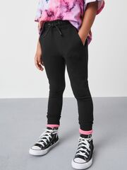 Джоггеры для девочки Next 633-586, Черный