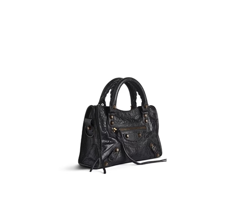Сумка Balenciaga Le City Mini черного цвета