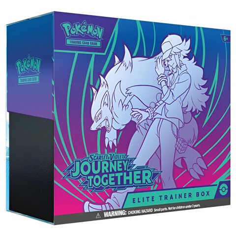 Набор карточек Pokemon TCG: Scarlet and Violet Elite Trainer Box (Journey Together) (на английском языке)