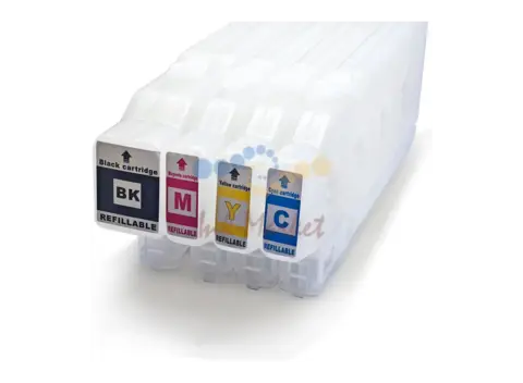 Комплект перезаправляемых картриджей (ПЗК) для Epson WorkForce Enterprise AM-C4000, AM-C5000, AM-C6000 (T08G1 - T08G4, T08H1 - T08H4, T08C1 - T08C4, T08D1 - T08D4), без чипов, 700 / 400 мл, 4 цвета