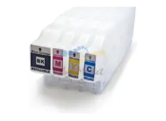 Комплект перезаправляемых картриджей (ПЗК) для Epson WorkForce Enterprise AM-C4000, AM-C5000, AM-C6000 (T08G1 - T08G4, T08H1 - T08H4, T08C1 - T08C4, T08D1 - T08D4), без чипов, 700 / 400 мл, 4 цвета