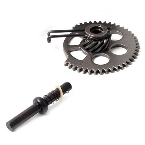 Вал кикстартера с шестерней промежуточный  4T 152QMI, 157QMJ 125-150cc CN