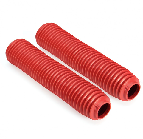 Гофры вилки мотоцикла ACCEL 35T красный