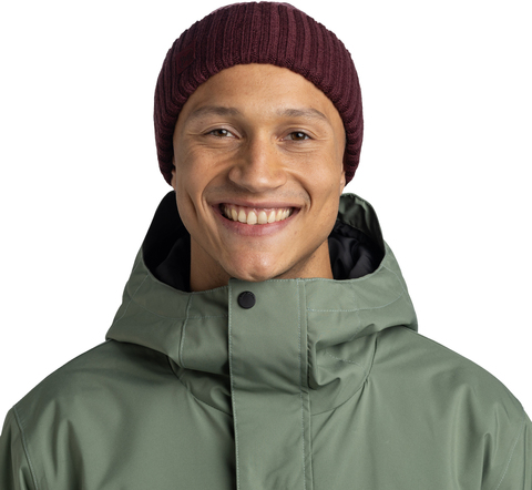 Картинка шапка вязаная Buff Knitted Erviny Maroon - 3