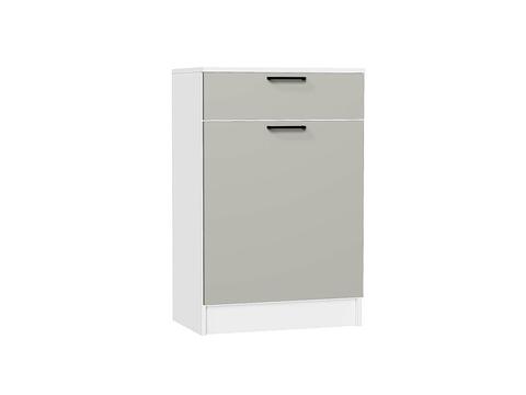Тумба Стиль ТБ-601 с ящиком Light Grey In 2S Белый