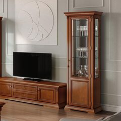 ЛОРЕНЦО Шкаф-витрина 1-дв.