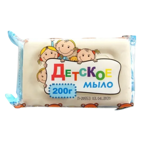 Мыло туалетное твердое Детское 200гр