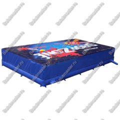 Надувная подушка «MegaLand» для приземлений и отработки трюков, 15×12×1,5 м