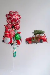 Сет гелиевых шаров Новогодний бум