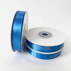 Лента Атласная (1,2см*22,85м) Синий.