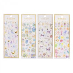 
          Наклейки детские Alingar, 7 см х 20 см, "Ассорти для девочек" 3D (модница, птички), ПВХ, пакет с европодвесом