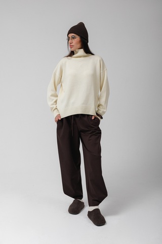 Свитер ОВЕРСАЙЗ (сливочный)