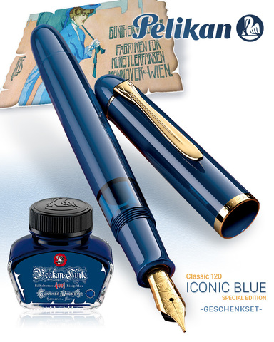 Pelikan Classic M120 SE Iconic Blue, F (809801)