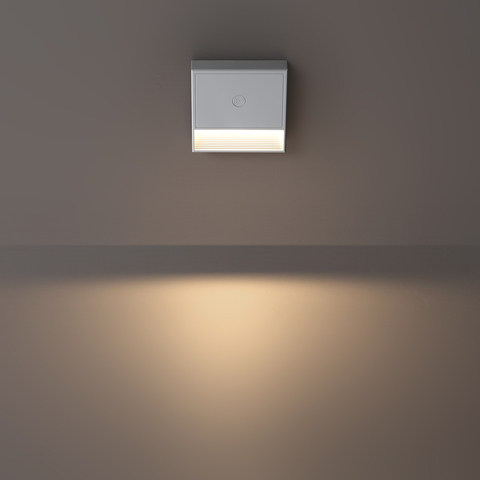 359709 OVER NT25 434 белый Светильник накладной сенсорный для лестниц IP20 LED 0.4W 3000К 1000mAh Li-ion, 5V VESPERA