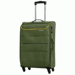 Чемодан Redmond тканевый облегченный средний Хаки (оливковый) 68x43x27+3 см