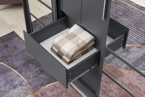 Шкаф-купе Симпл ШКК-06 графит