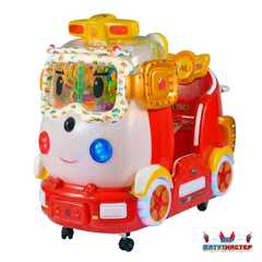 Детская качалка электрическая «Красный Мобиль» 1,1×0,65×1,1 м