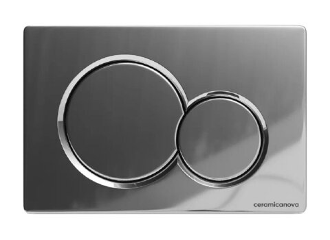Ceramica Nova CN12-003CH Кнопка смыва Balance, клавиши Sphere, цвет хром, арт. CN12-003CH