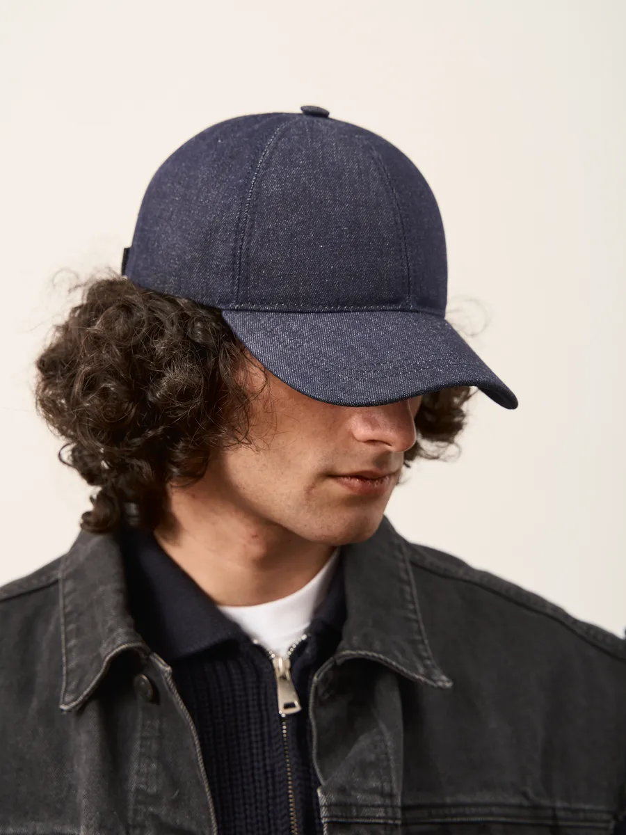 Кепка летняя джинсовая