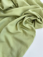 Вискоза с нейлоном, плательная ткань, Фисташковый