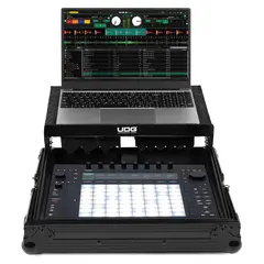 Кейс UDG Ultimate Flight Case Ableton Push 3 Black Plus (Laptop Shelf)