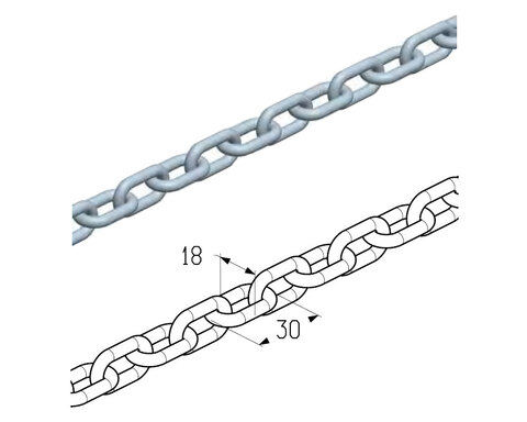 ALUTECH Цепь, C0502