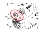 NGERH0434QSZZ Шестерня тефлонового вала 26T оригинал для Sharp MXM266 / MXM316 / MXM356