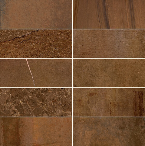 41zero42 Jumble Corten Mosaic 22.5x22.5