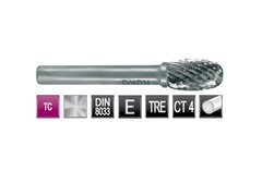 Бор-фреза твердосплавная E(TRE) 8,0x13x53x6мм HM Ruko 116212