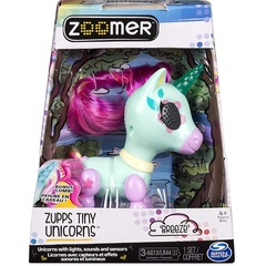 Интерактивный Крошка-Единорог Зуммер Бриз со Светящимся Рогом