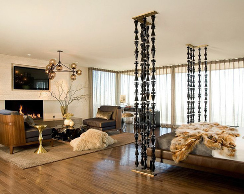 Люстра Modo Chandelier 10 Globes Black