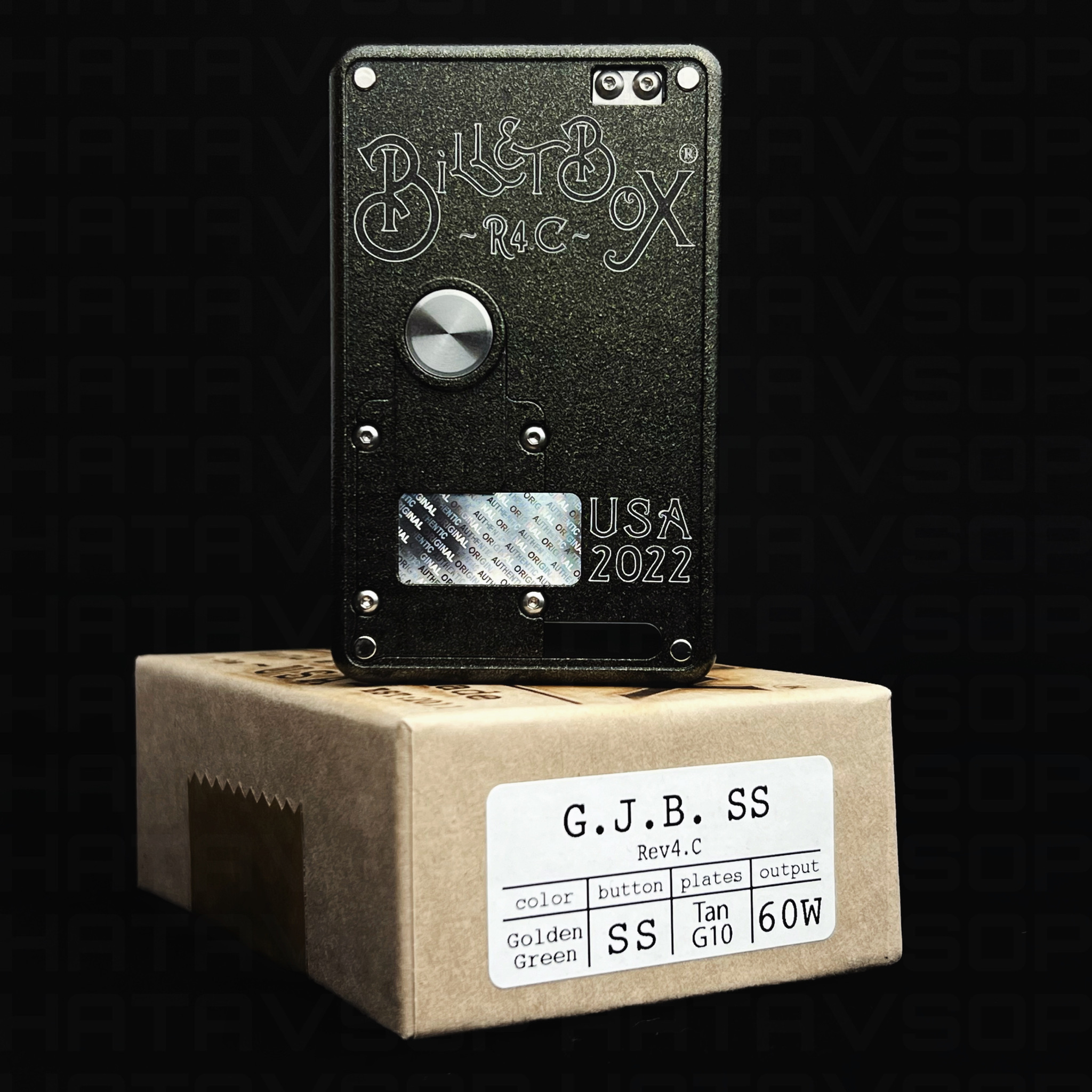 Billet Box G.J.B. SS by Billet Box Vapor | HATA V.S.O.P.