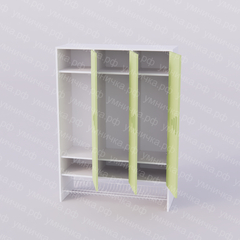 Детский шкафчик «Солнечное лето» 3 секции