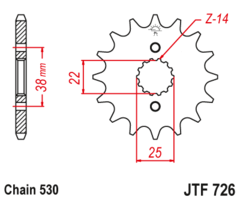 Звезда JT JTF726