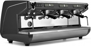 Рожковая кофемашина Nuova Simonelli Appia Life 2Gr S 220V black+economizer+high groups (161889)