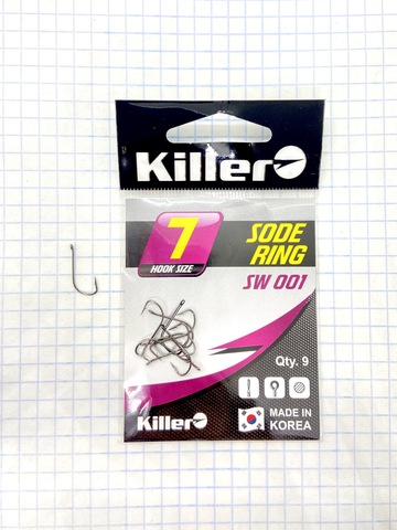 Крючок KILLER SODE-RING № 7 продажа от 10 шт.