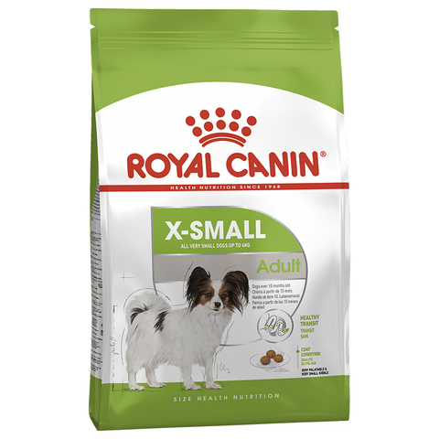 Икс-Смолл Эдалт 500 г Роял Канин Сухой корм Royal Canin X-Small Adult для взрослых собак мелких пород от 10 месяцев