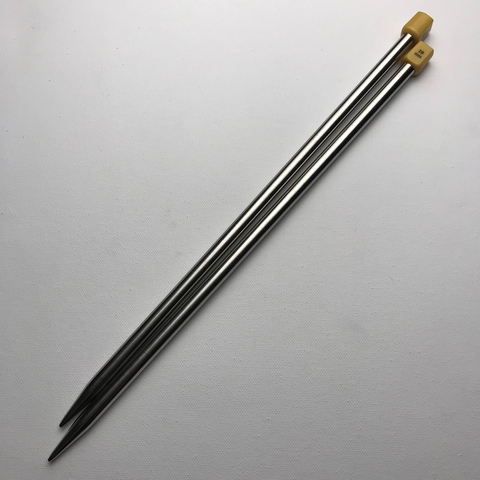 Спицы прямые Maxwell металл 10,0мм/35см (2шт)арт.35-100