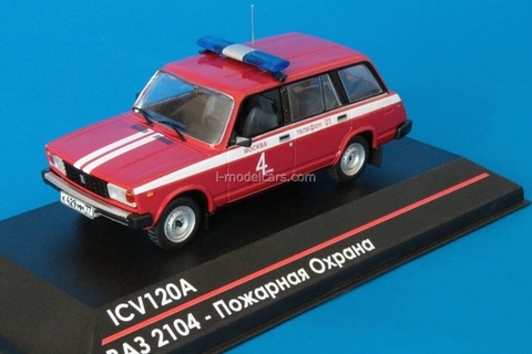 VAZ-2104 Lada Moscow Fire departament 1:43 ICV120A