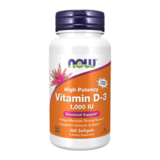 Витамин Д-3 1000 МЕ, Vitamin D-3 1000 IU, Now Foods, 360 капсул 1