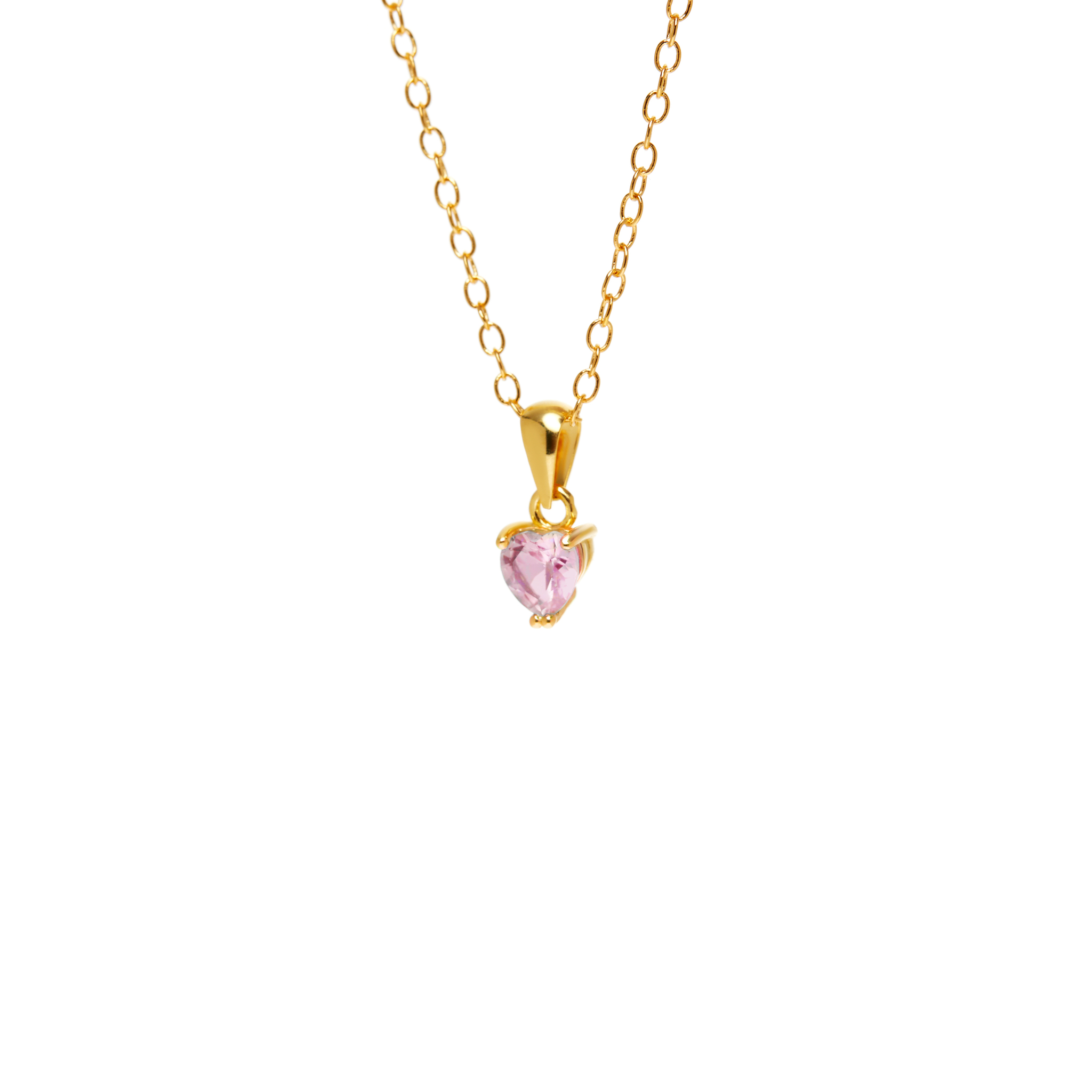 WILHELMINA GARCIA Колье Whisper Heart Necklace – Pink wilhelmina garcia колье stardust locket knitted necklace – pink