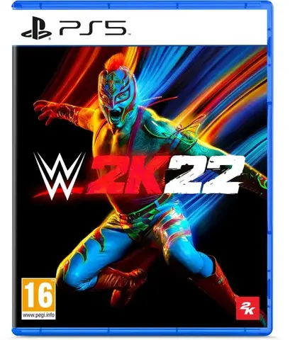 WWE 2K22 (диск для PS5, полностью на английском языке)