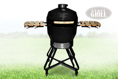 Керамический гриль Start Grill Pro, с окошком, 56 см./22 дюймов